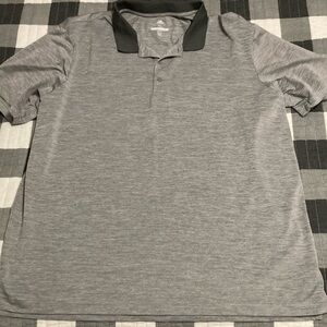 Mens adidas golf polo grey size XL